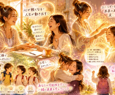 本来のお子様に戻し不登校を克服しお手伝いを致します 本来のあなたを呼び覚まし、人生の流れを変えるセッションです。 イメージ1