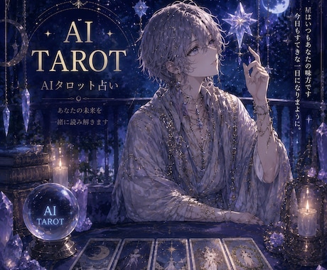 あなたの今の悩みを、カードとAIで深く鑑定します 今の悩みと未来の流れを詳しく鑑定します イメージ1