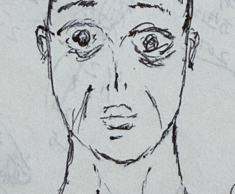 奇妙で変な人物画書いてます 基本的に万人には受けないと思います。変な絵ですので。 イメージ2