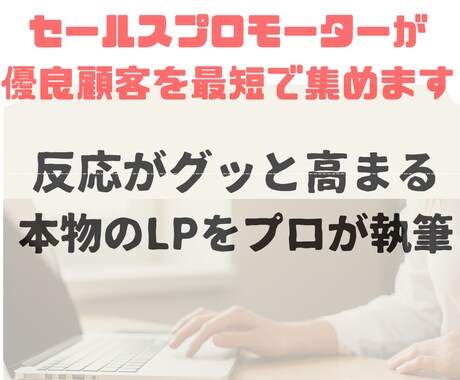 優良顧客を集めるLPを作成いたします 国内は勿論、海外でのプロモーションにも力を入れています。 イメージ1