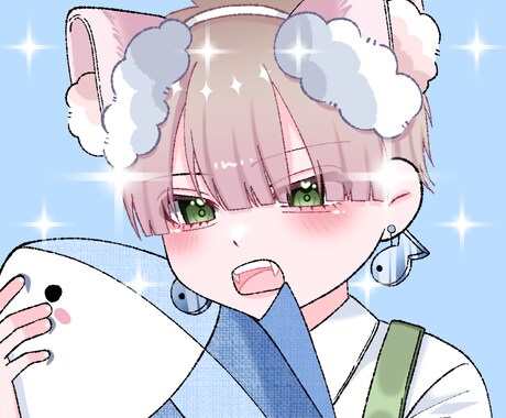 キラキラかわいいイラストを描きます お手頃価格でかわいいイラストをお届けします！！ イメージ1