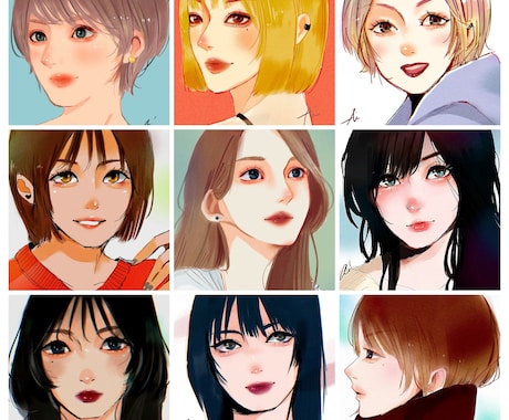 写真から作成⭕️SNSで使えるイラスト作成します イメージ1