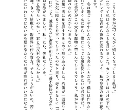 あながお望みの小説を書かせていただきます うちの子の二次創作、好みの設定での物語が読みたい方へ イメージ2