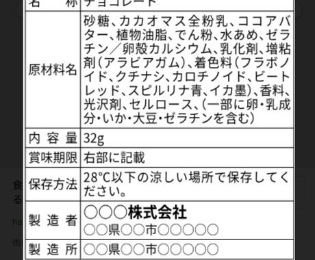 一問一答形式  食品表示に関する質問に回答します イメージ1