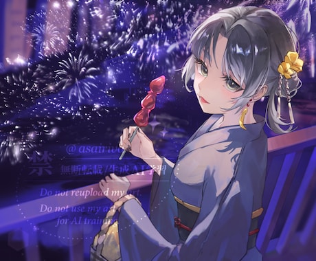 企業実績あり】厚塗りイラスト描きます 配信・音楽活動の世界観を形にするお手伝いをします イメージ2