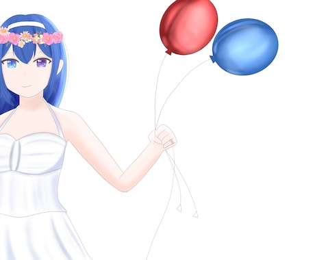 歌ってみたサムネイラスト・アイコン制作します 低予算でイラスト依頼承ります！お気軽にご相談ください！ イメージ1
