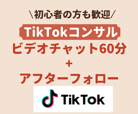 TikTokプロモーターがご相談にのります 【初心者歓迎】法人・企業様も マーケティング視点でコンサル イメージ1