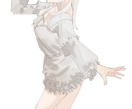 光を意識した鮮やかなイラストなどを制作します 可愛い系や少しかっこいい系の女の子を得意としています。 イメージ2