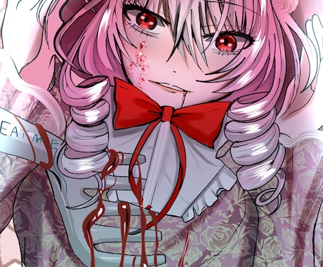 可愛いSNSアイコン描きます かわいい・病みかわ・中性的キャラなど幅広く描きます✨ イメージ1