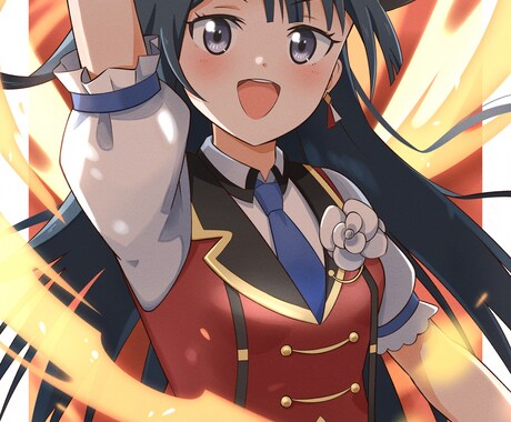 アニメ調の可愛いイラストをお届けします 一枚絵やサムネイルなどご希望に応じてイラストを描きます イメージ2