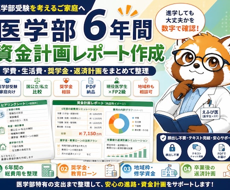 医学部進学の資金計画を家庭別に整理します 学費・生活費・資金作り・地域枠まで現役医学生FPが見える化 イメージ1