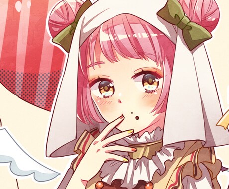 ＳNSアイコン描きます かわいい女の子、かっこいい男の子はもちろんデフォルメも可！ イメージ2