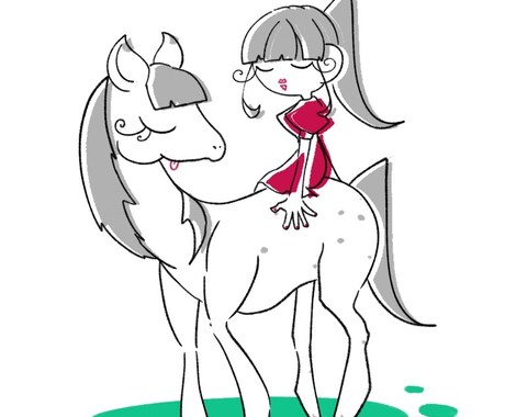SNSなどで使えるアイコンを描きます カートゥーン風の可愛い絵柄です。 イメージ2