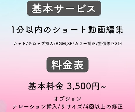 ショート動画の動画編集(広告,SNS,PR)します Instagram,Tiktok,Youtube,Meta イメージ2