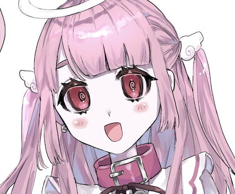 可愛い厚塗りアイコン描きます ちょっぴりﾀﾞｰｸｷｭｰﾄな雰囲気で周りと差をつけよう！ イメージ2