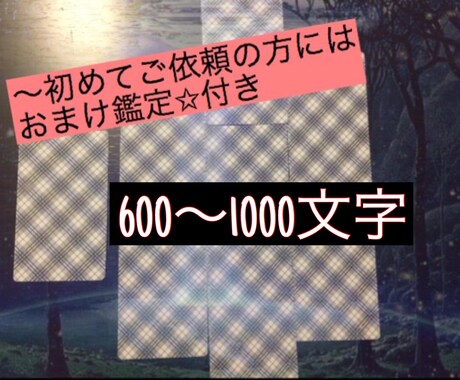 最短5時間★スピード鑑定『タロット』で2つ占います おまけ鑑定付き♪質問解決するまでOK 貴方を幸せに導きます イメージ1