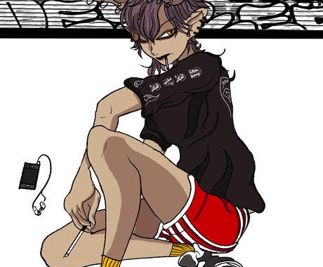 アイコン用イラスト制作を承ります 個性を貫いた周りと被らない絵を製作します イメージ2