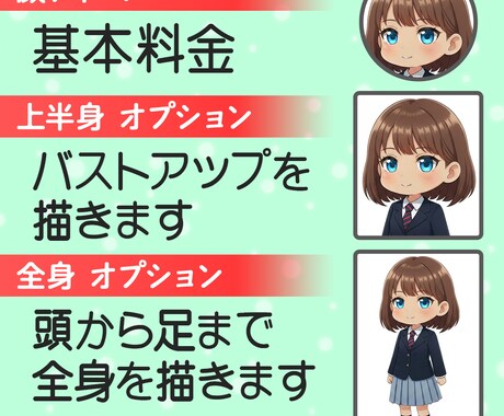 値下げ中！かわいいちびキャラ（SDキャラ）描きます 世界に１つしかないあなただけのちびキャラを！ イメージ2
