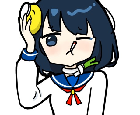 かわいい女の子、男の子デフォルメイラスト制作します SNSアイコン、立ち絵など様々な用途に合わせます！ イメージ2