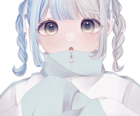 かわいいSNSアイコン作成します 女の子が得意ですᐡ‎ ̳ᴗ ̫ ᴗ ̳ᐡ