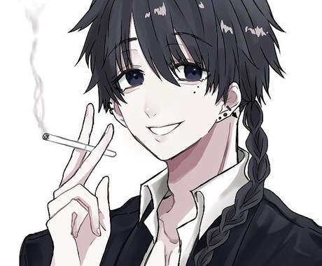 アイコンやキャラデザを受け付けております デジタルが苦手な初心者です。苦手なりに全力で描かせて頂きます イメージ1