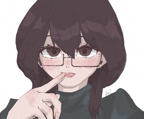 絵を描きます 中性的な美少年・美少女、クールな雰囲気のイラストが得意 イメージ2
