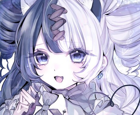上品で見栄えが良いイラスト制作致します バストアップ～等身立ち絵まで制作可能です イメージ2