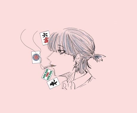 イラストを描きます アニメ調の簡単なイラストを描けます イメージ1