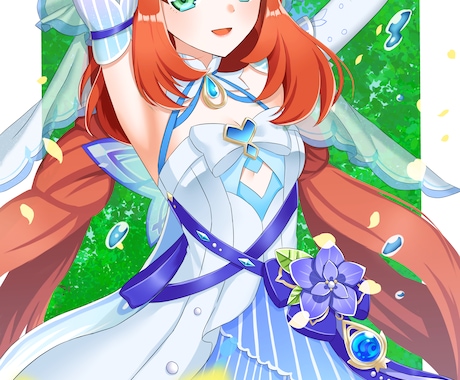 鮮やかで魅力的な女の子のイラストお描きします MV、サムネ、動画用など用途に合ったイラスト描きます イメージ2