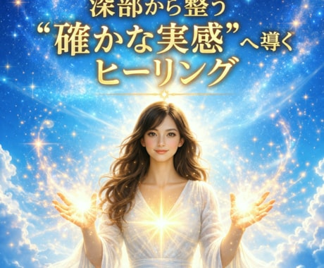 世はAI時代！人間にしか出来ないヒーリング行います 2日に1度の継続施術で、安らかな波動が深部まで満ちていく！ イメージ1
