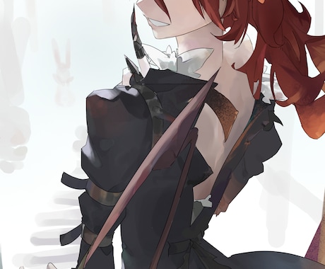 一枚絵、イラストを作成します イメージ1