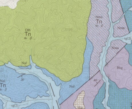 土地分類基本調査の地図をGIS化します 土地分類基本調査の古い紙地図データをGIS化します！ イメージ2