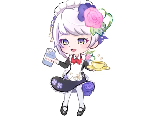かわいいちびキャラ描きます サムネに！グッズに！カラフルでポップなデフォルメイラスト イメージ2