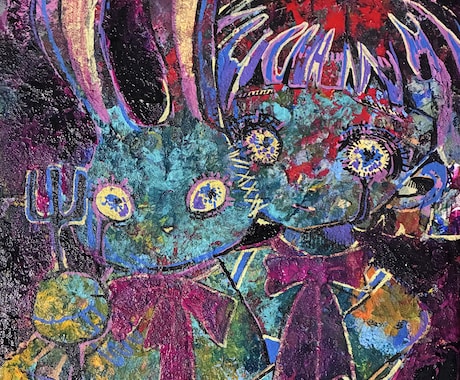衝動的な女の子、描きます 「少女のなりをした哲学」を題材に書いています イメージ1