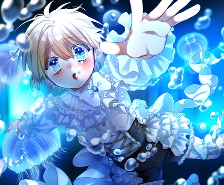 可愛いイラスト制作いたします ★アイコン、ヘッダーなど★気軽にご相談下さい★ イメージ2