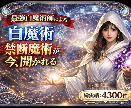 3日間最強白魔術祈願で叶えたい恋を施術します 本気の恋愛成就・複雑対応可♡最高峰白魔術で貴方自身の幸せ導き イメージ1
