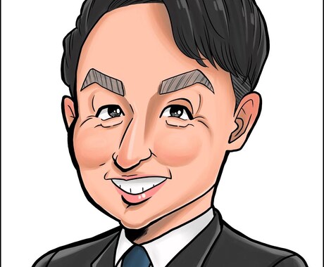 デジタル・アナログ似顔絵どちらもお描きします 可愛いキャッチーな似顔絵描きます イメージ2