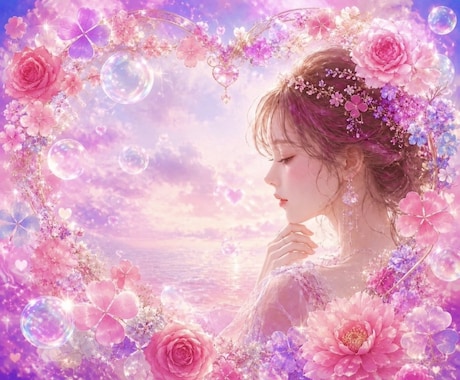 恋愛成就☆☆☆ 相手の気持ち・恋の行方を占います ☆片思い/復縁/複雑恋愛/運命の人|恋の寄り添いリーディング イメージ1