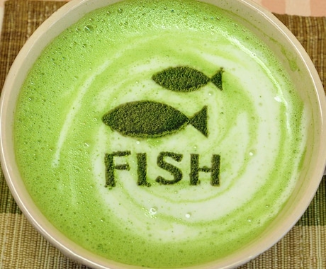 オリジナルのラテアートステンシルを作ります ラテアートやお菓子にお好きな文字やロゴを付けられます。 イメージ2