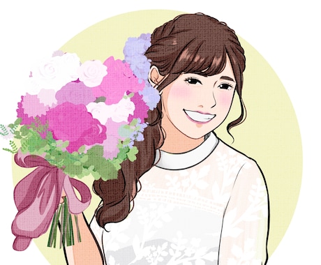 あなたの大事な写真をイラストにします すぐ制作開始！記念日やプレゼントにいかがですか？ イメージ1