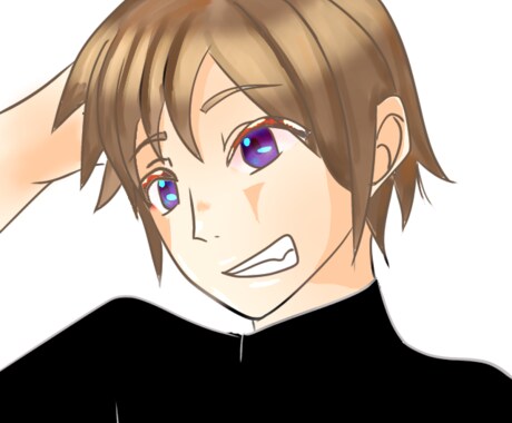 イラスト、アイコン描きます 一生懸命描きます。がんばります イメージ2