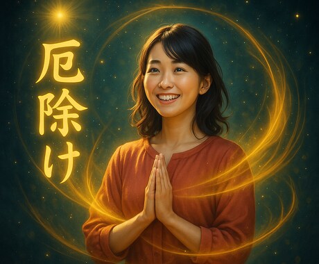 災難回避と厄除けで運気上昇し幸運を呼び込みます 不幸や不運を遠ざけ良縁・金運・恋愛運を高める施術 イメージ1