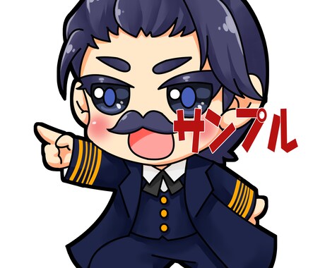 デフォルメキャラのアイコン描きます ぱっきりしたカラーのアイコンをお求めの方に イメージ1