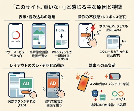 サイトの表示速度を診断・改善します 3,000円｜お客様は「重い」と言わずに帰っています イメージ2