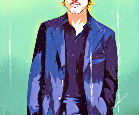 リアルな似顔絵アイコン描きます カッコいい似顔絵に仕上げます！！ イメージ2