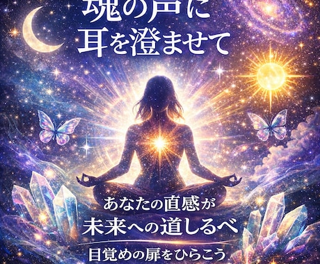 人生と仕事の流れを読み解き、判断軸を明確にします この施術は 強い集中を要するため、月間10名までとしています イメージ1