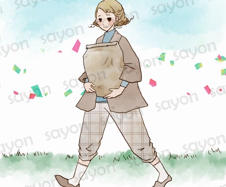 イラスト多数/完成品イラストを販売しています 商用利用可！おしゃれ・ファッションシリーズ イメージ1