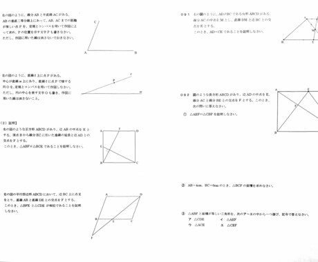 埼玉の方限定！公立高校入試の数学の対策問題作ります 元塾講師がつくる、わかりやすい解説つきの直前最終チェック イメージ2