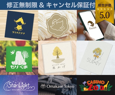 ストーリーあふれるオリジナル性高いロゴを作成します 修正無制限★キャンセル保証付★ラフ3案以上★圧倒的なコスパ イメージ1