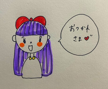 ボールペンでかきます 写真を参考にイラストにします⭐︎ イメージ2